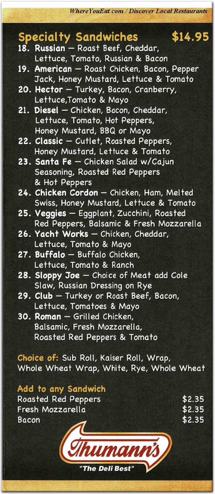 Our Foods