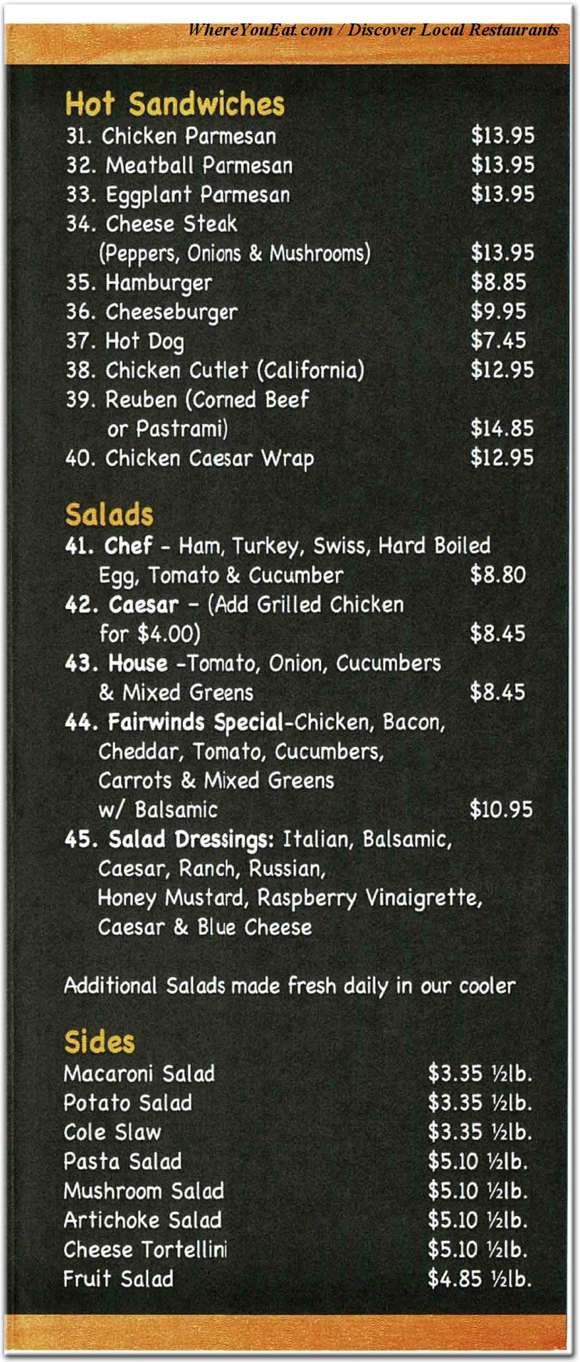 Our Foods